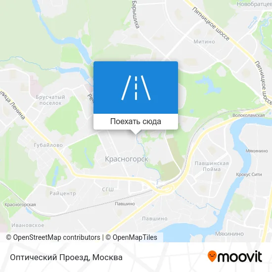Карта Оптический Проезд