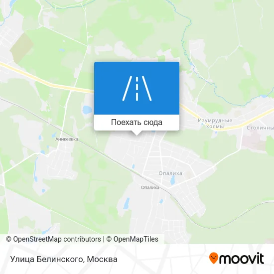 Карта Улица Белинского