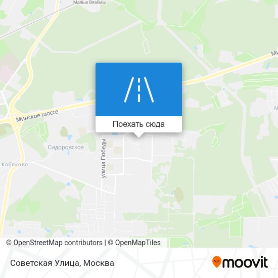 Карта Советская Улица