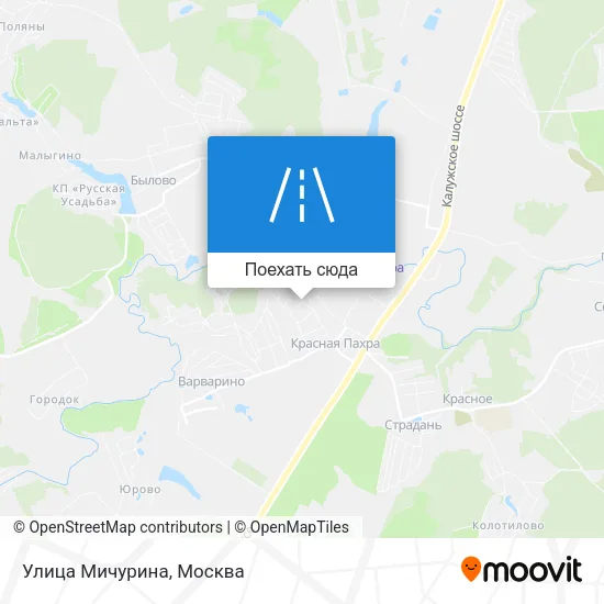 Карта Улица Мичурина