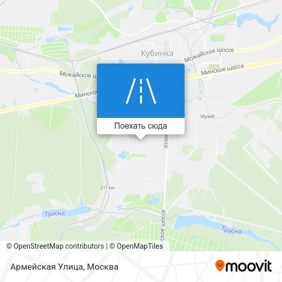 Карта Армейская Улица