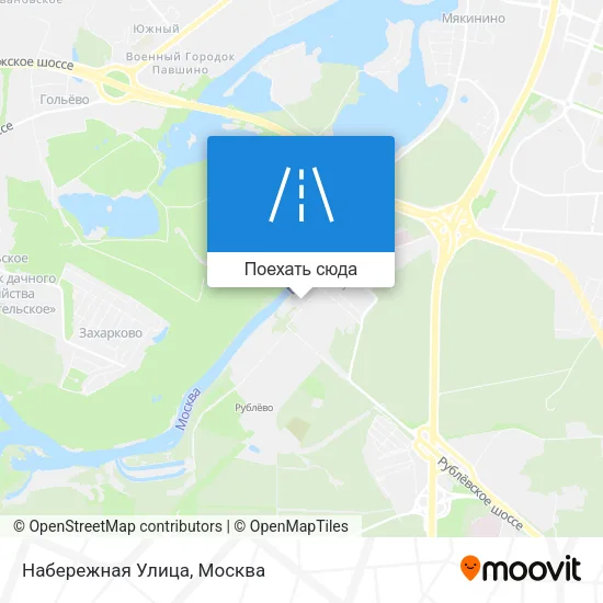 Карта Набережная Улица