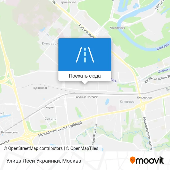 Карта Улица Леси Украинки