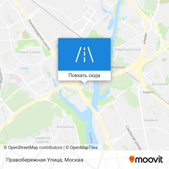 Карта Правобережная Улица