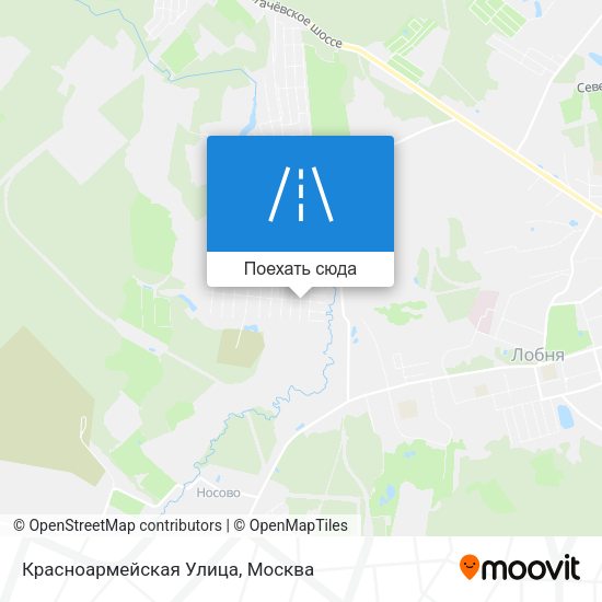 Карта Красноармейская Улица