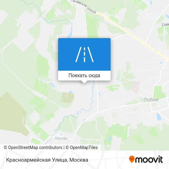 Карта Красноармейская Улица