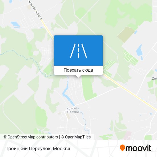 Карта Троицкий Переулок