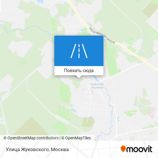 Карта Улица Жуковского