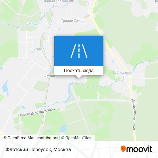 Карта Флотский Переулок