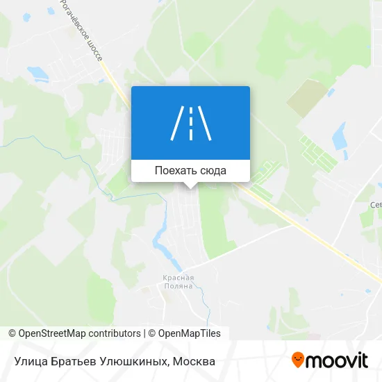 Карта Улица Братьев Улюшкиных