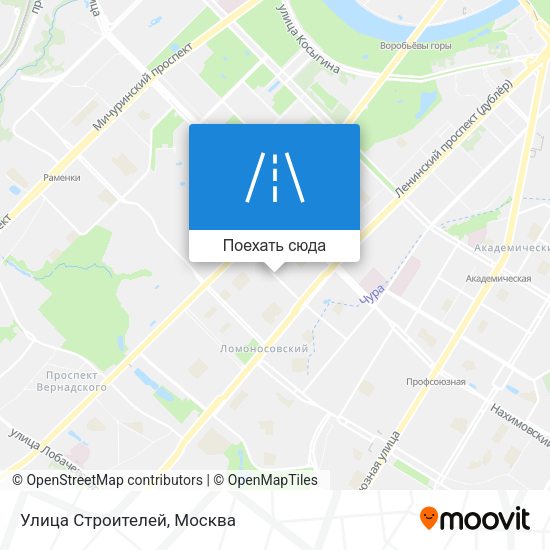 Карта Улица Строителей