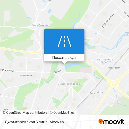 Карта Джамгаровская Улица