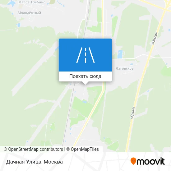 Карта Дачная Улица