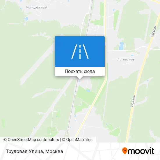 Карта Трудовая Улица