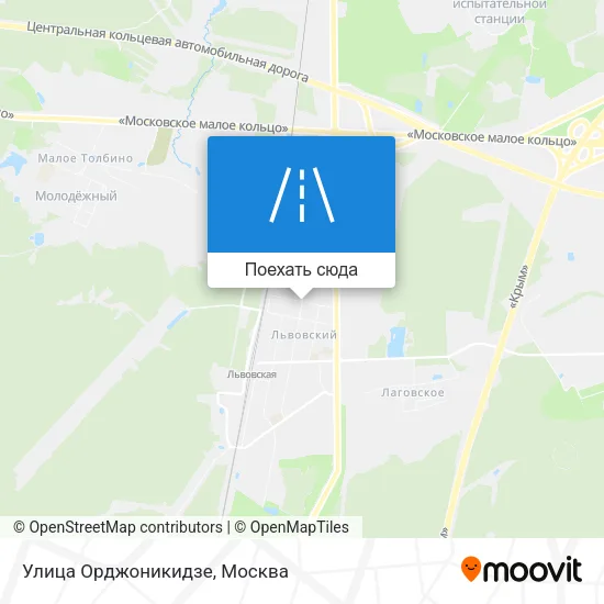 Карта Улица Орджоникидзе