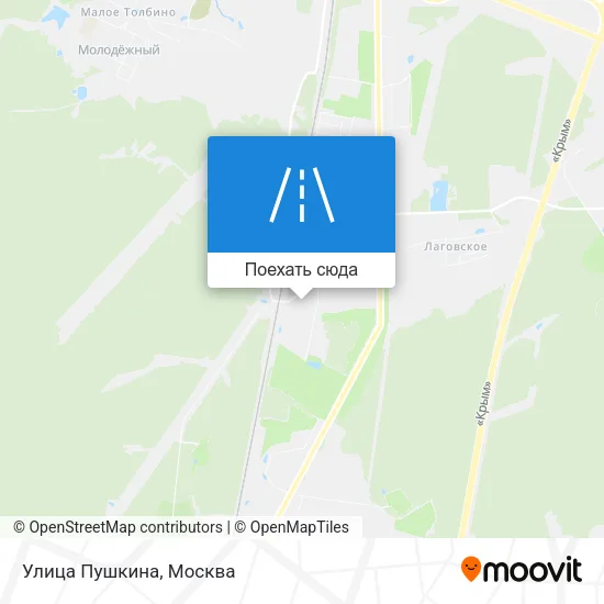 Карта Улица Пушкина