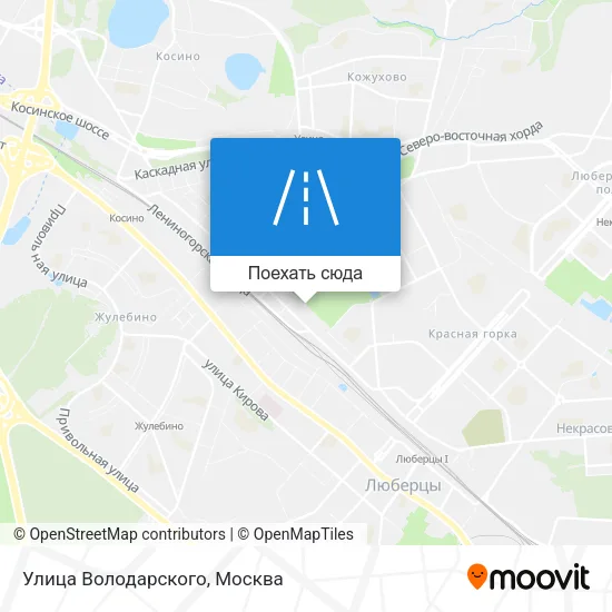 Карта Улица Володарского