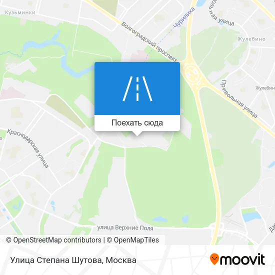 Карта Улица Степана Шутова