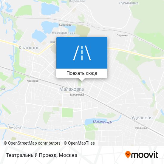 Карта Театральный Проезд