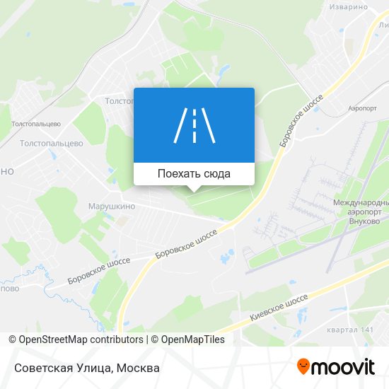 Карта Советская Улица
