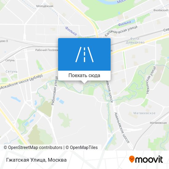 Карта Гжатская Улица