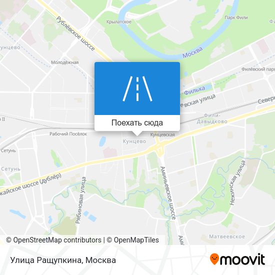 Карта Улица Ращупкина