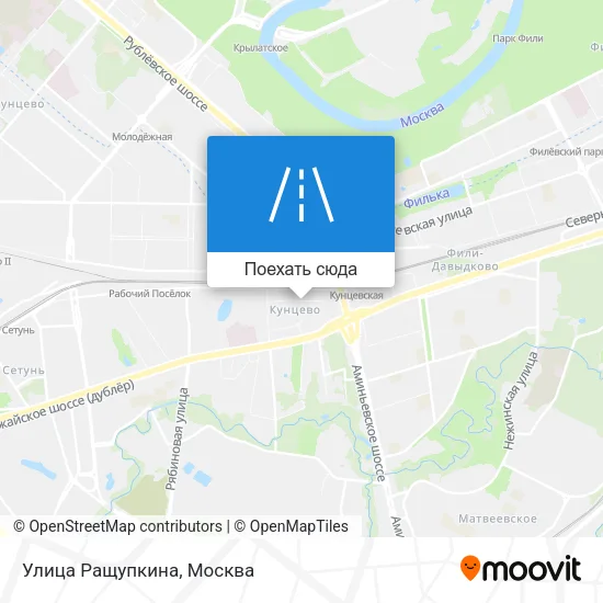Карта Улица Ращупкина