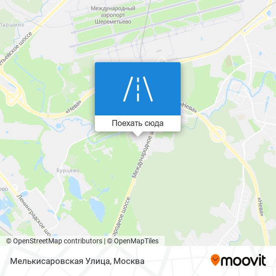 Карта Мелькисаровская Улица