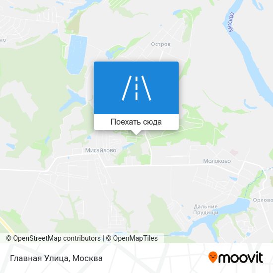 Карта Главная Улица