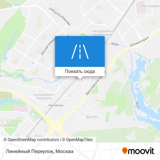 Карта Линейный Переулок