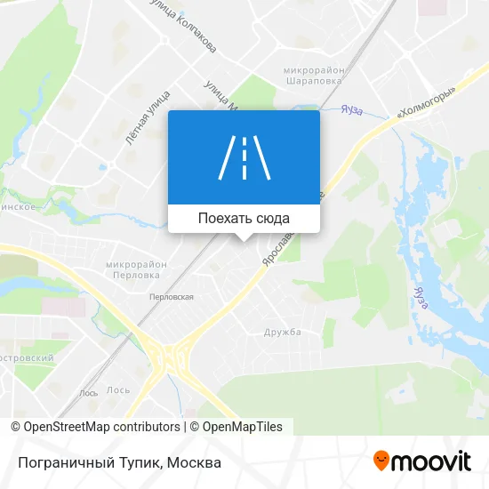 Карта Пограничный Тупик