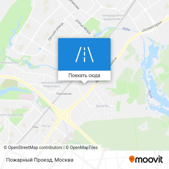 Карта Пожарный Проезд