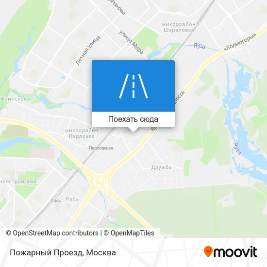 Карта Пожарный Проезд