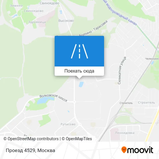 Карта Проезд 4529