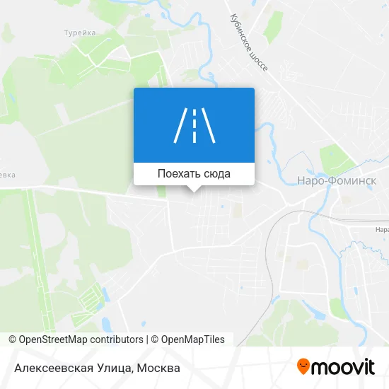 Карта Алексеевская Улица