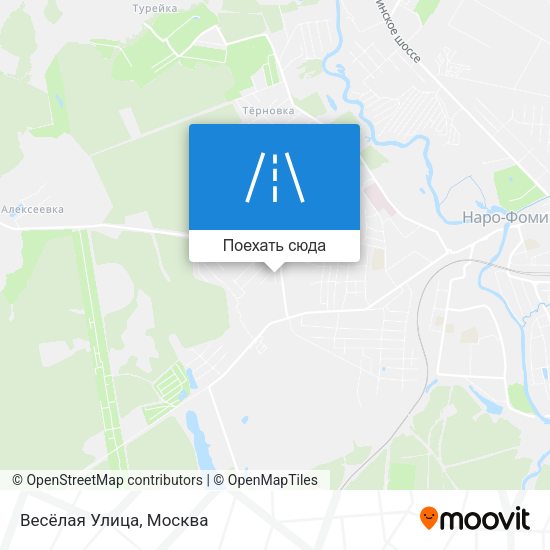 Карта Весёлая Улица