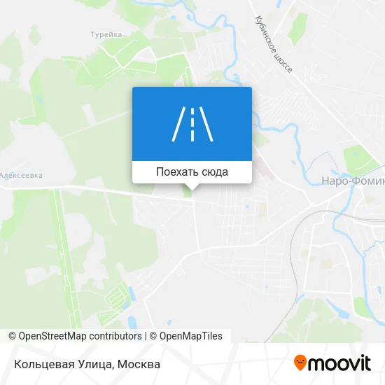Карта Кольцевая Улица