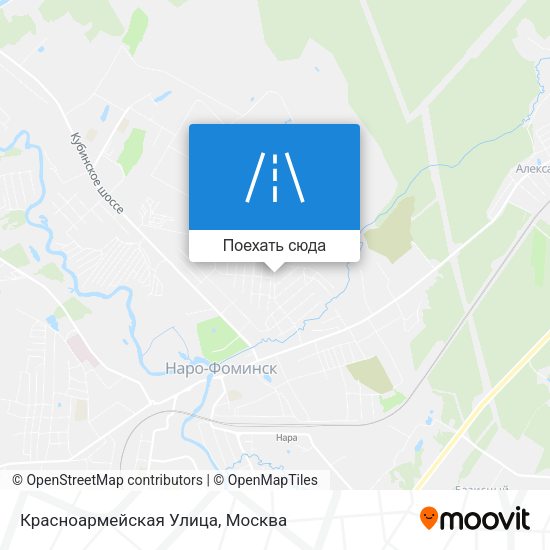 Карта Красноармейская Улица