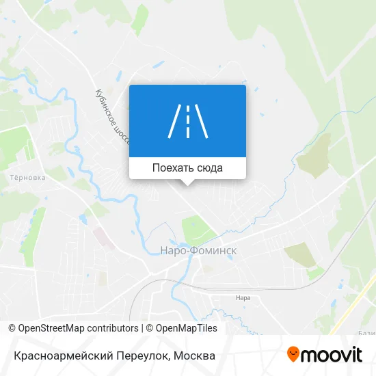 Карта Красноармейский Переулок