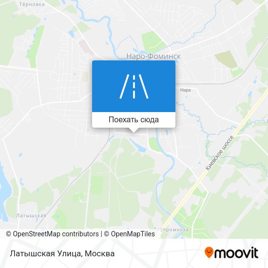 Карта Латышская Улица