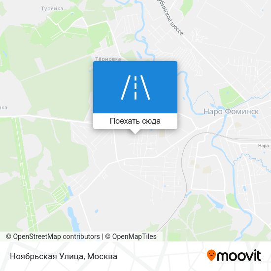 Карта Ноябрьская Улица