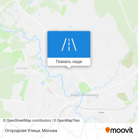 Карта Огородная Улица