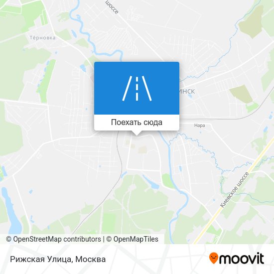 Карта Рижская Улица