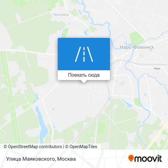 Карта Улица Маяковского