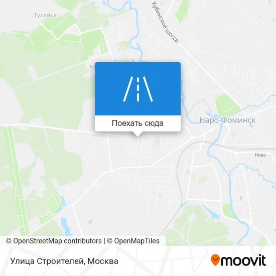 Карта Улица Строителей