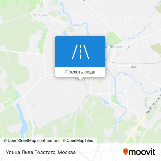 Карта Улица Льва Толстого