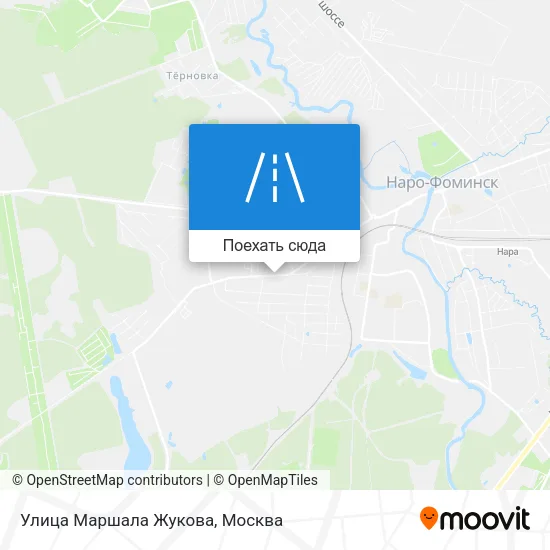 Карта Улица Маршала Жукова
