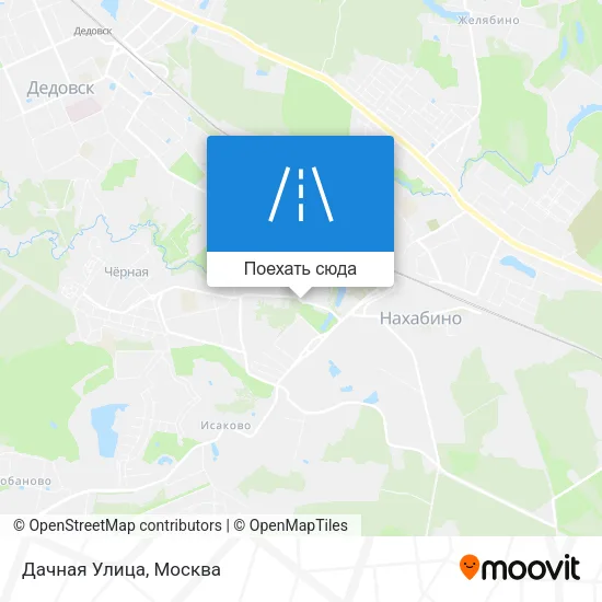 Карта Дачная Улица