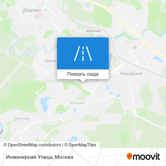 Карта Инженерная Улица