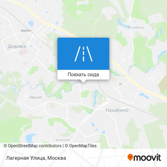 Карта Лагерная Улица